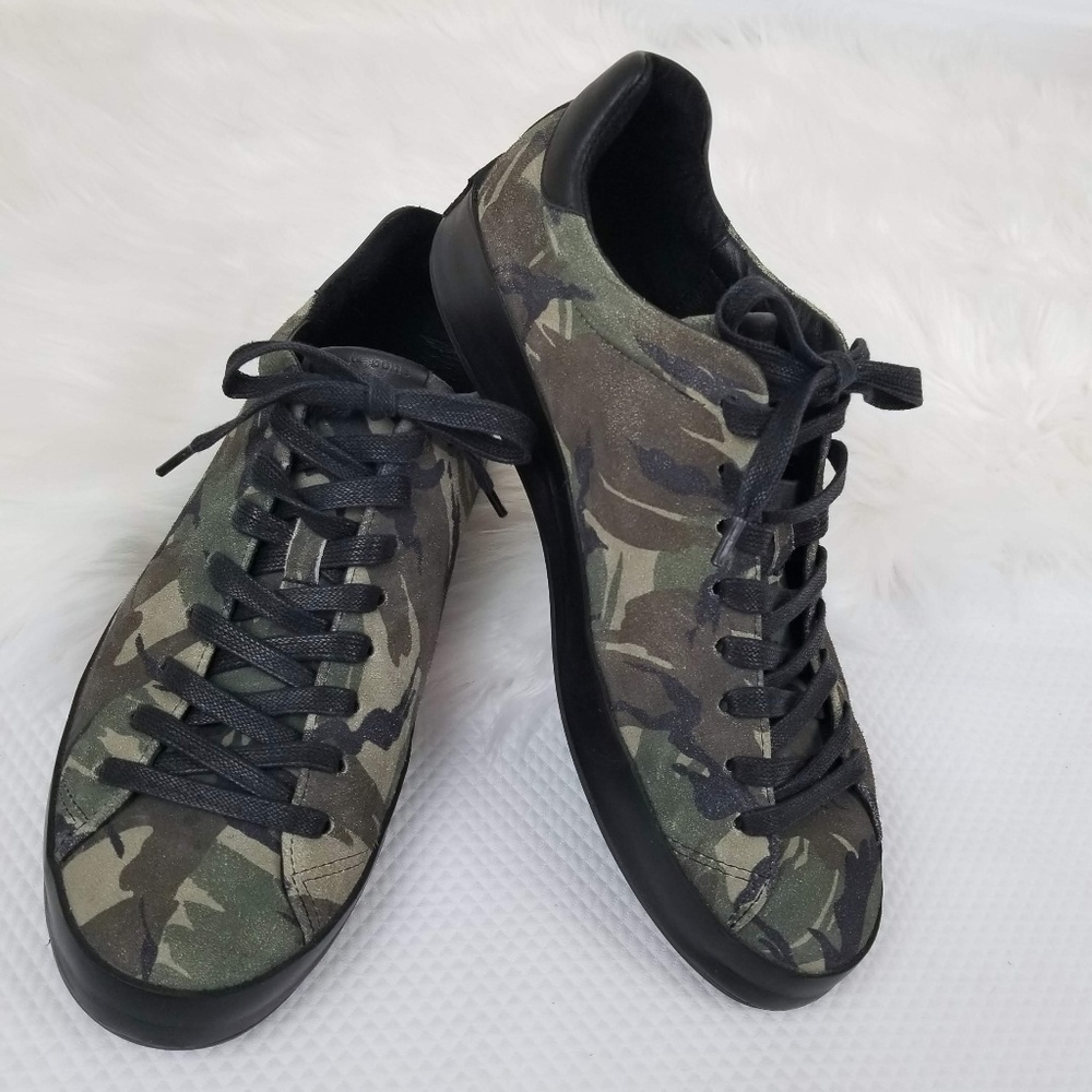 Rag & Bone | Camo Suede RB1 Sneakers | 43
